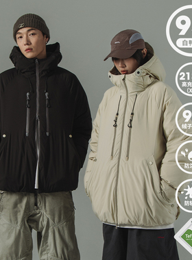 极度寒冷95鸭绒冬季羽绒服男三防Teflon山系保暖无性别户外滑雪服