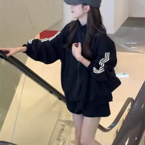 韩版立领休闲设计感棒球服女外套