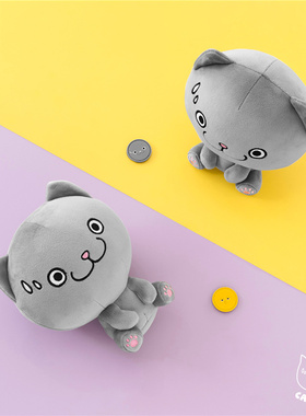 CATXMAN 周柏豪 BIG-HEADED STYLE SITTING POSE坐姿造型毛绒公仔