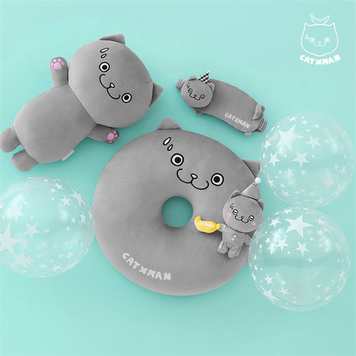 CATXMAN周柏豪圆形办公宿舍坐垫