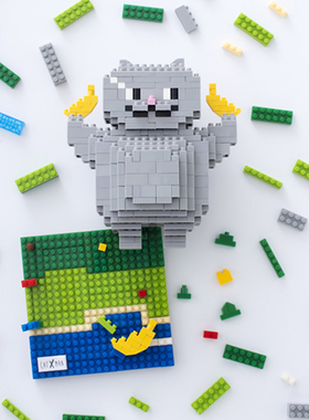 CATXMAN 周柏豪 MINI BLOCKS 1.0 方块CATXMAN迷你造型玩具