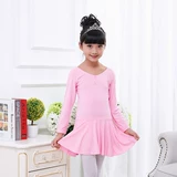 Детская танцующая летняя спортивная одежда для раннего возраста, короткий рукав