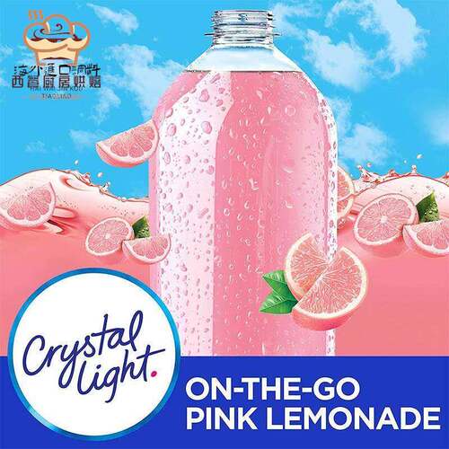 美国Crystal Light橙味芒果樱桃水果粉柠檬浓缩冲泡饮料粉多种混
