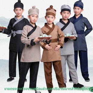 儿童古装水浒传外歪传梁山好汉英雄侠客吴用智取生辰纲表演出服装