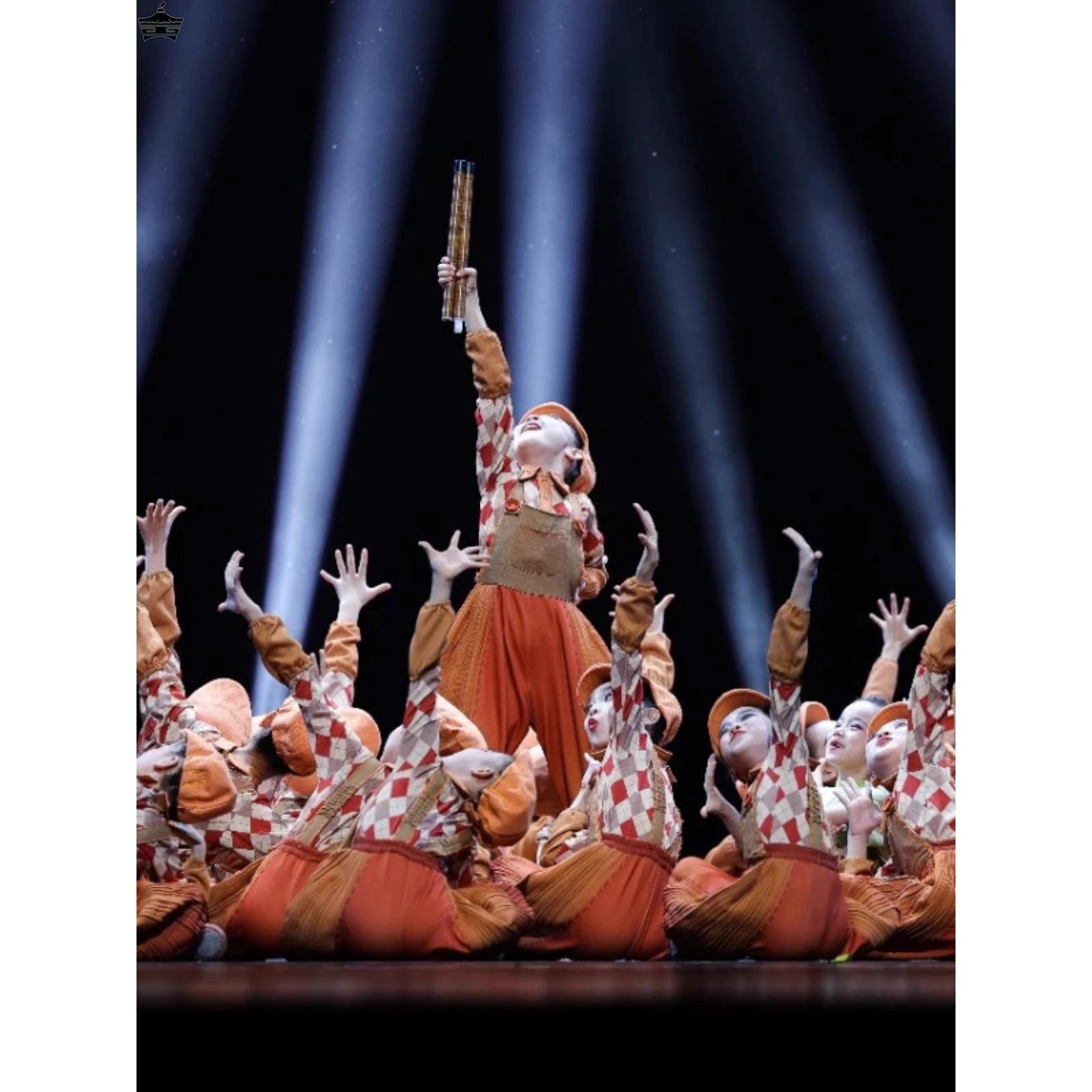 第十二届小荷风采七卜隆咚锵舞蹈儿童演出服道具男女童少儿表演服