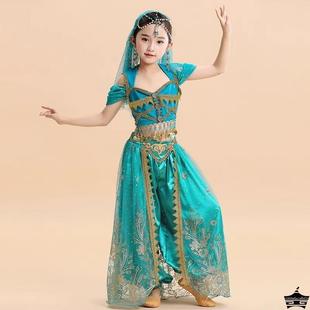 西游记cos服儿童孔雀公主服装女孩玉兔精角色扮演印度舞蹈肚皮舞
