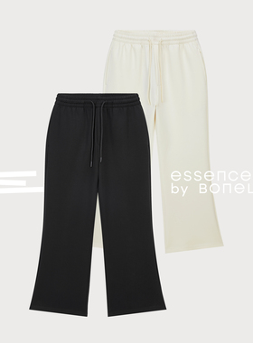 空气层双面软糯丝滑直筒卫裤百搭休闲裤支线Essence by BONELESS