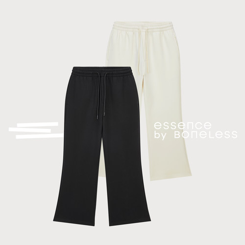 空气层双面软糯丝滑直筒卫裤百搭休闲裤支线Essence by BONELESS