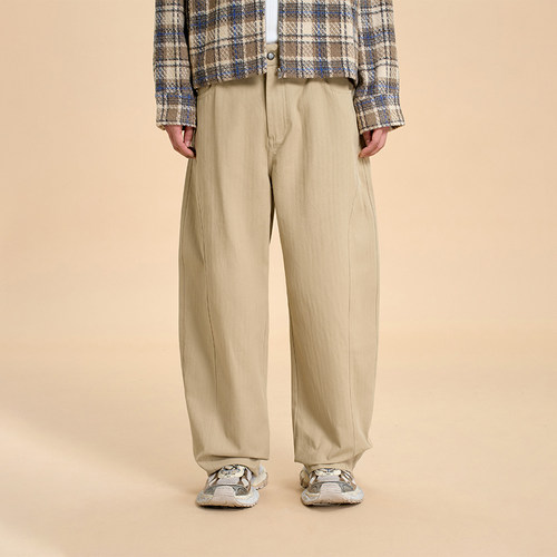 BONELESS弯刀阔腿休闲长