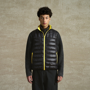 BONELESS撞色轻薄羽绒马甲简约logo百搭外套立领秋冬保暖背心内胆