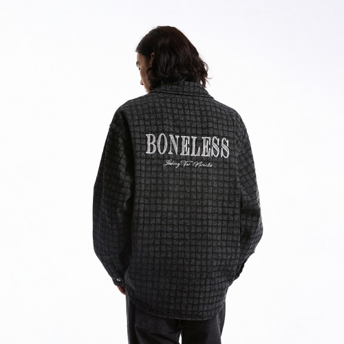 BONELESS小香风长袖衬衫