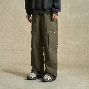 裤 暗纹潮流工装 男女 抽绳百搭大口袋运动裤 BONELESS加厚束脚休闲裤