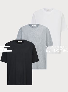 基础SUPIMA匹马棉短袖cleanfit纯棉T恤支线Essence by BONELESS