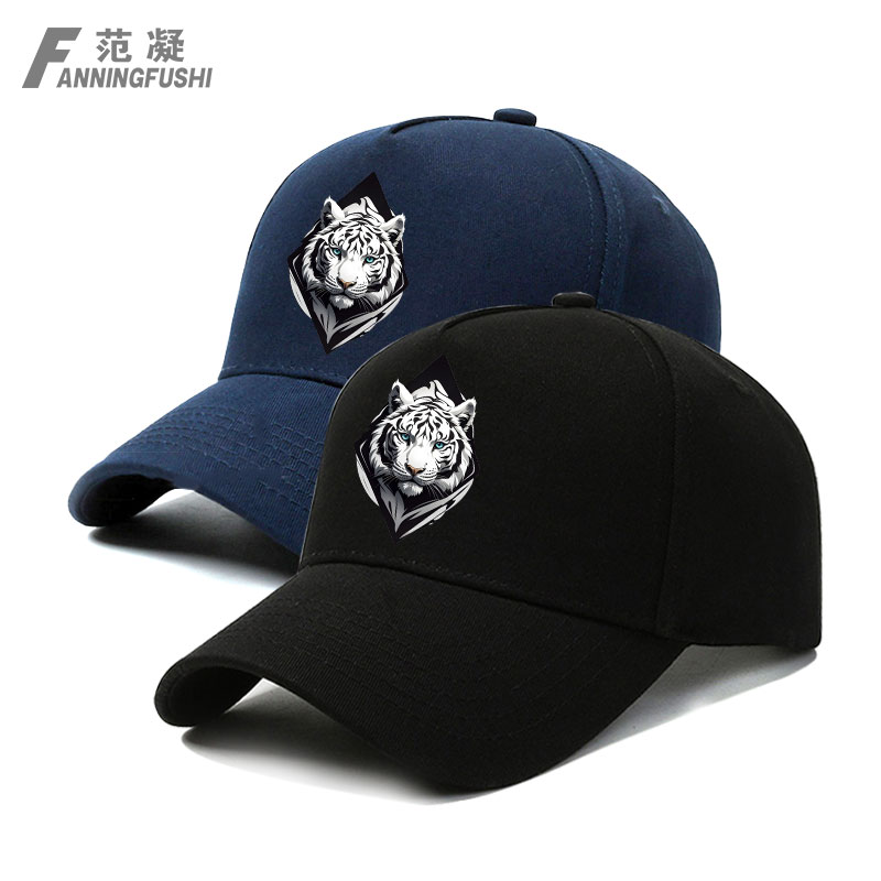 定制中国风白虎国潮棒球帽