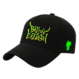 碧梨同款比莉艾利什billieeilish炸街欧美ins棒球帽休闲遮阳帽男