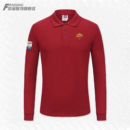 ASROMA罗马红狼足球训练衣服
