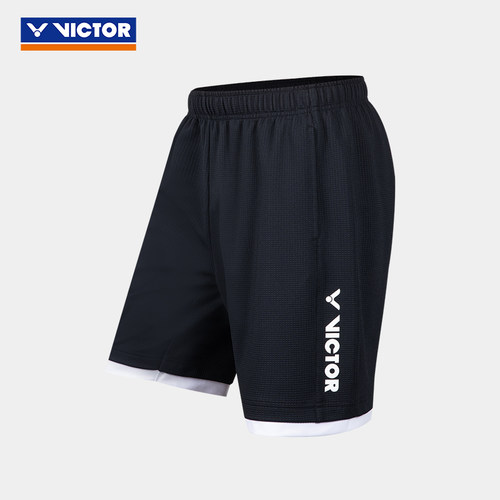 VICTOR/威克多羽毛球服训练系列针织运动短裤 R-50205