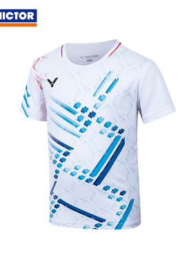 VICTOR/威克多羽毛球服青少系列针织儿童运动T恤 T-52009