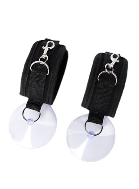 【Save Me】墙上吸盘手脚铐浴室强力吸盘游戏情侣玩具可调节手链