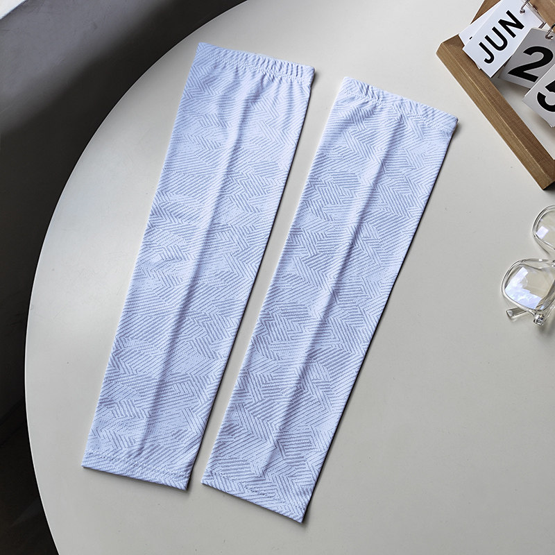 MENS ICE SLEEVE SUMMER HAND SLEEVE SUNSCREEN ICE SILK SUMMER DRIVING ARM SLEEVE HAND SLEEVE FASHION CYCLING ARM SLEEVE