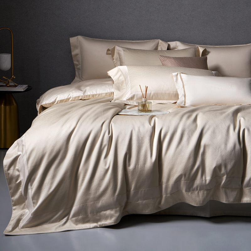四件套埃及长绒棉轻奢风简约