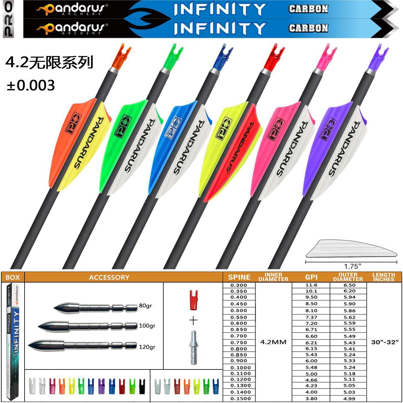 PANDARUS潘神碳素箭4.2碳箭