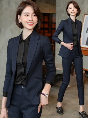 高端西装套装女2025新款女士西服正装外套酒店经理工作服职业气质