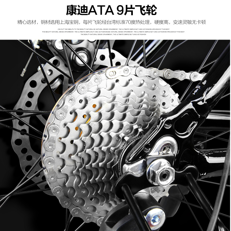 正品康迪ATA飞轮，厂家直销批发