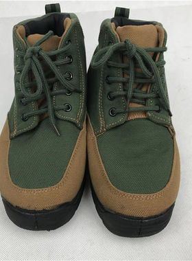 正品断码库存05棉鞋黄绿色男冬季防寒鞋结实防滑保暖透气老式棉鞋