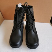 户外防护靴子 春秋战靴高帮真皮系带圆头男士 断码 处理天鸣库存新式