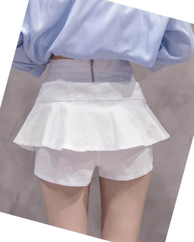 cowboy Emptied new pattern Korean Edition Ladies Lotus leaf fish tail Culotte Elastic force Large Self cultivation Show thin skirtin the Women's clothing/Boutique , Skirts  category - from Buy2taobao.com to provide professional Taobao agent buy service