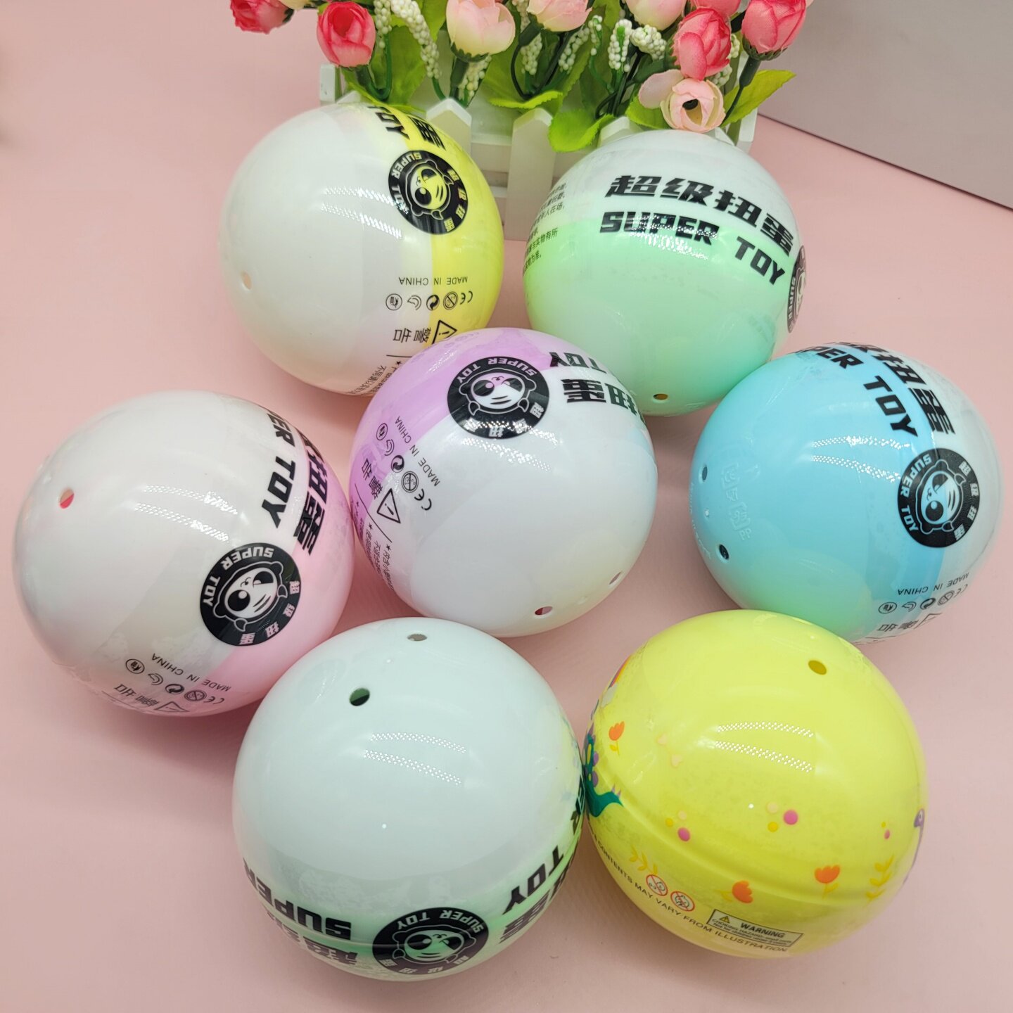 100mm大号扭蛋10cm覆膜扭蛋球