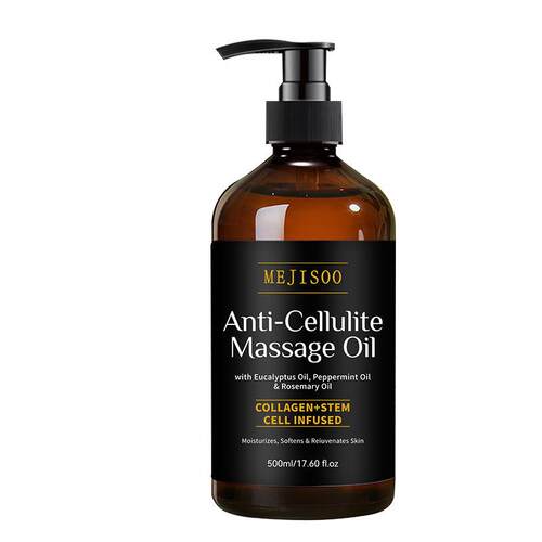 亚马逊爆款跨境外贸身体发热按摩精油Anti-Cellulite Massage Oil
