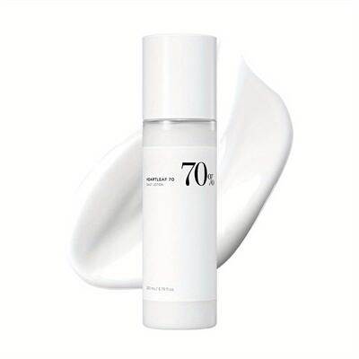 Face Cream 70% HEARTLEAF 鱼腥草乳液200ml anua面部补水保湿霜