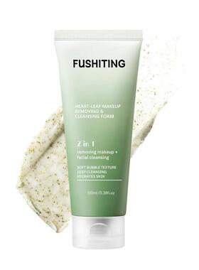 Facial Cleanser心叶卸妆洁面泡沫深层清洁洗面奶清洁毛孔补水