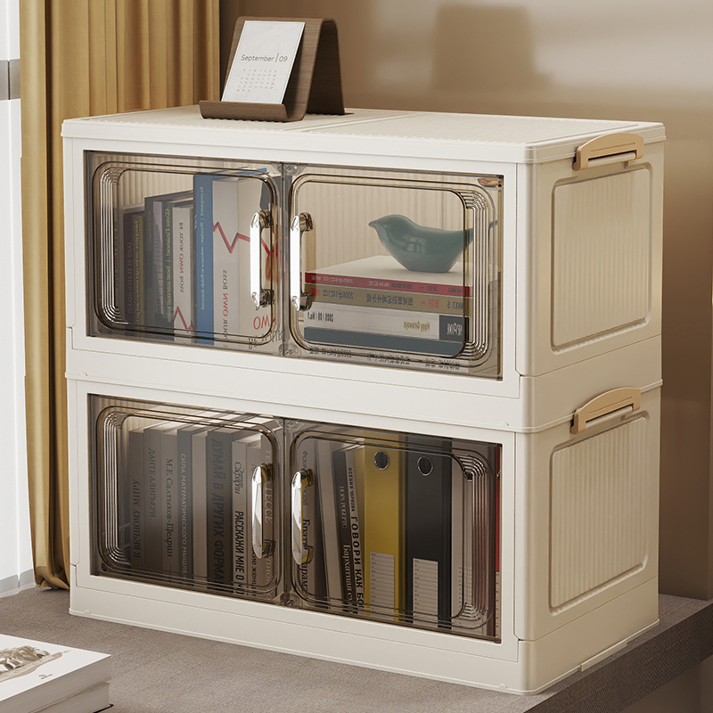 飘窗收纳柜阳台空间利用神器置物柜子杂物储物柜防晒书架窗台书柜