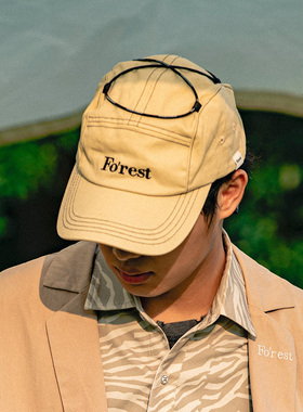 ASHFIRE线迹绣花弯檐帽潮牌时尚休闲百搭遮阳棒球帽情侣鸭舌帽