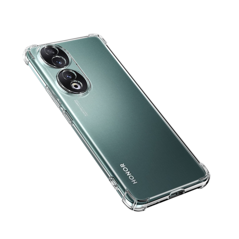 以诺适用荣耀90手机壳硅胶Honor90Pro透明防摔手机套华为荣耀90pro气囊女男镜头全包软壳新款荣耀90GT保护壳