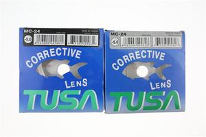 TUSA潜水镜近视片 M27 M24 M212 M211近视镜片正品原厂100至800度