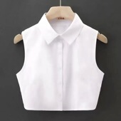 饰秋冬季 假领子衬衫 白色免烫内搭领多功能装 女节约百搭衣领