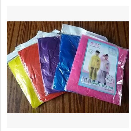 加厚儿童雨披男女户外一次性雨衣