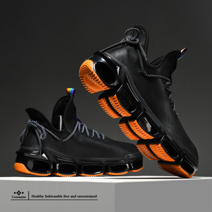 鞋子男秋冬季2025新款棉鞋潮鞋厚底鞋休闲运动鞋百搭加绒保暖男鞋