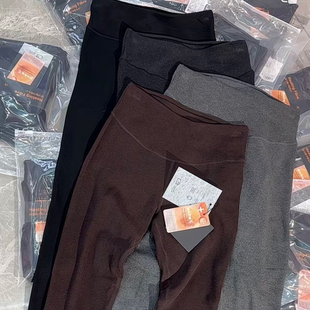 无痕显瘦打底裤 高腰显瘦女士保暖美体秋裤 秋冬新款 5567澳绒热皮裤