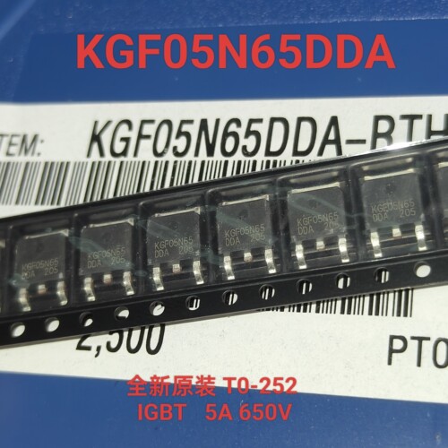 全新原装进口正品KGF05N65DDA 05N65 IGBT 5A 650V 现货 TO-252