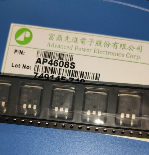全新进口原装AP4608S 40v300A 1.7mR 333W低内阻大功率代替F2804S