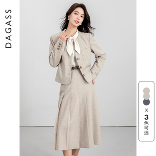 裙两件套女2026新款 通勤气质女士西服一整套 套装 达佳诗旗舰店西装