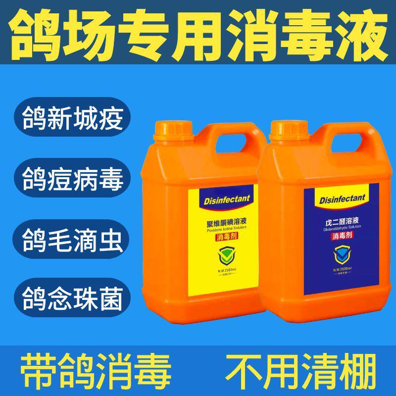 鸽场消毒液带鸽笼鸽棚鸽舍厂消毒液养殖场专用鸽子鸽用消毒液水剂
