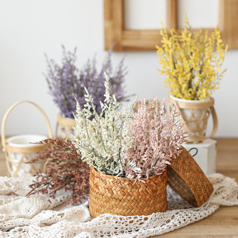 仿真情人草绿植花束干花配叶插花装饰卧室客厅餐厅花店婚庆花拍照