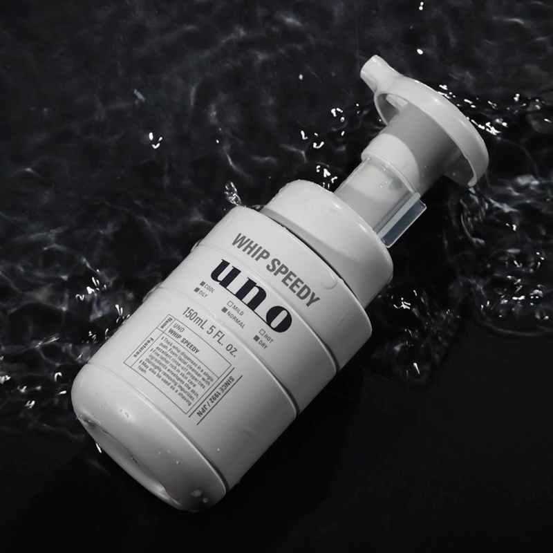 日本UNO吾诺男士泡沫洗面奶按压式洁面乳控油清洁毛孔清爽150ml