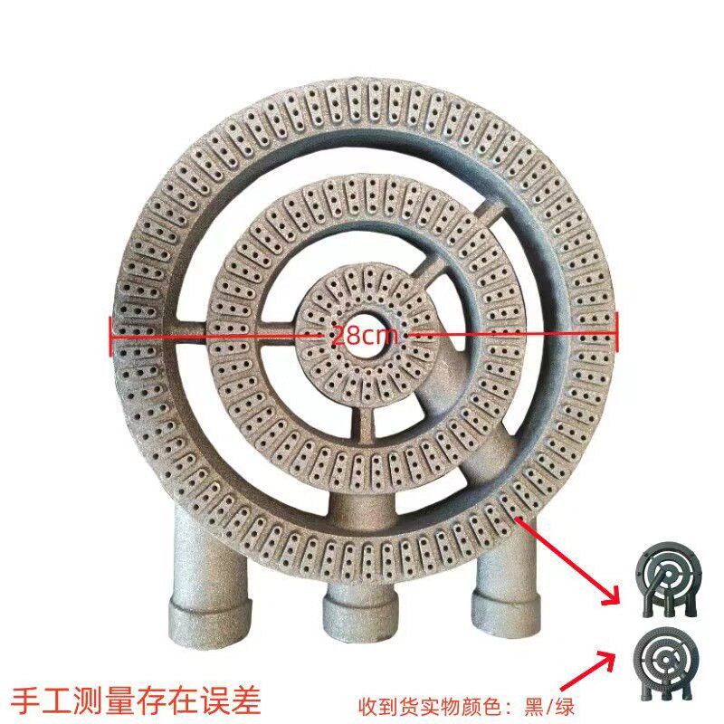 韩式煲仔炉配件多头燃气灶黄焖鸡砂锅灶铸铁篦子灶头灶架锅架开关